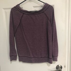 Off the shoulder sweater
